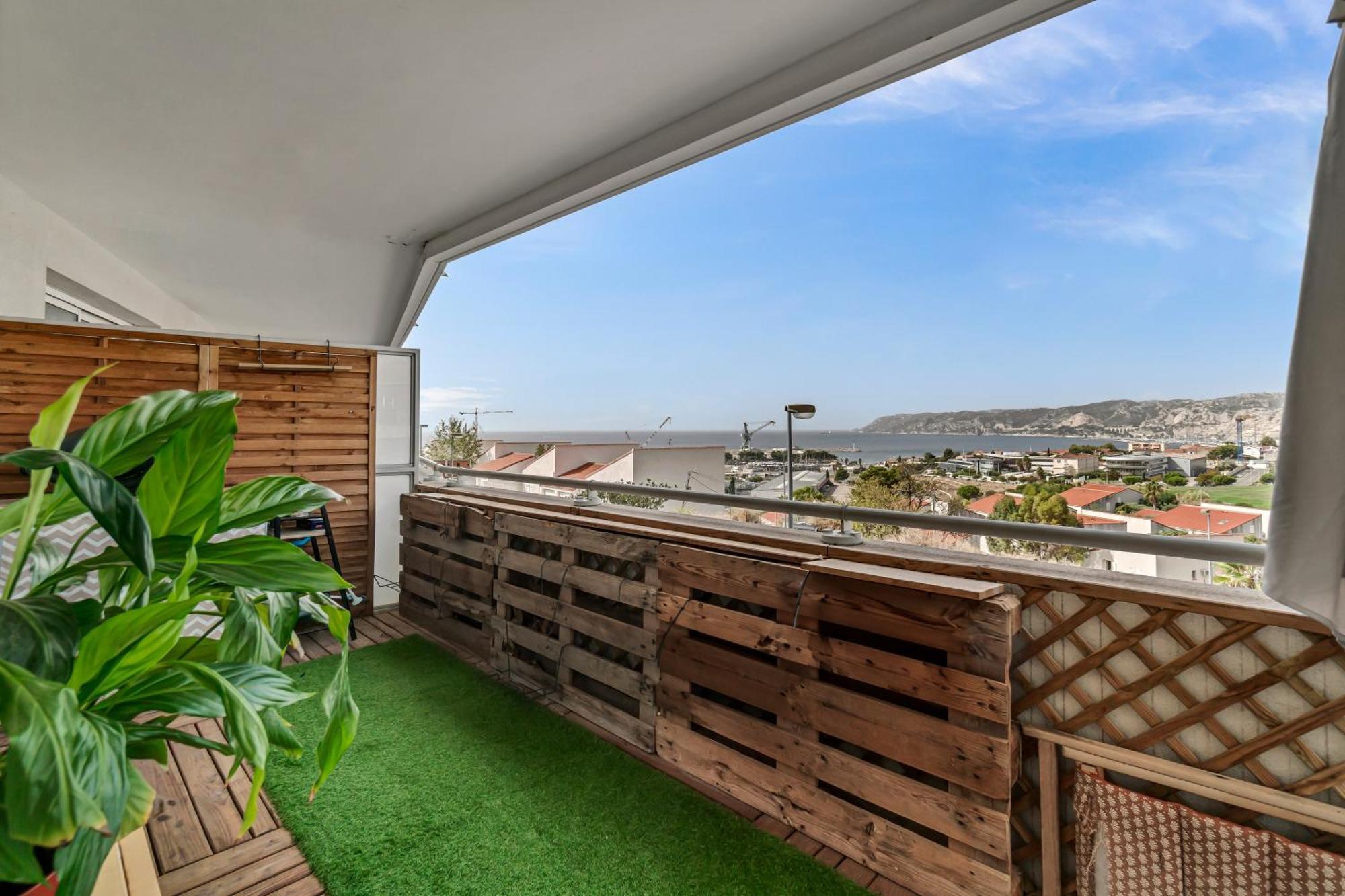 Room In Appartment With Seaview Marsiglia Esterno foto